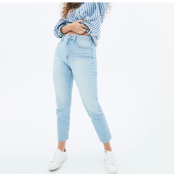 Madewell The Curvy Perfect Vintage Jean Light Wash Size 30 - Picture 1 of 12
